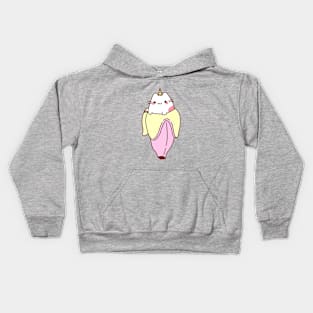 Pinky Banana Caticorn Kids Hoodie